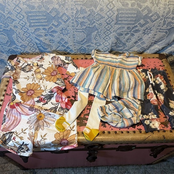 Carter's Other - LOT of 4 little girl Boutique Pieces Sz 3 months
